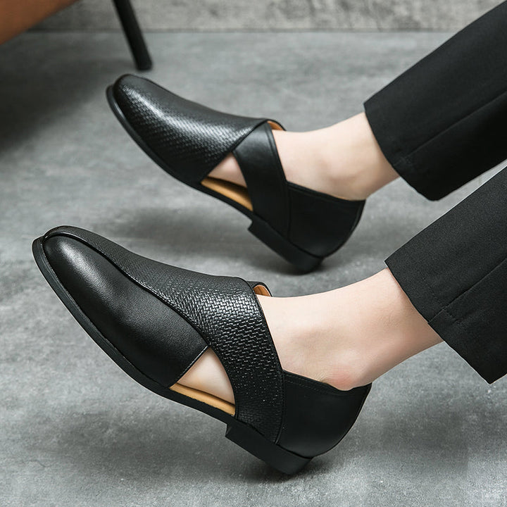 Vintém d'Ouro - Mocassins de couro vintage