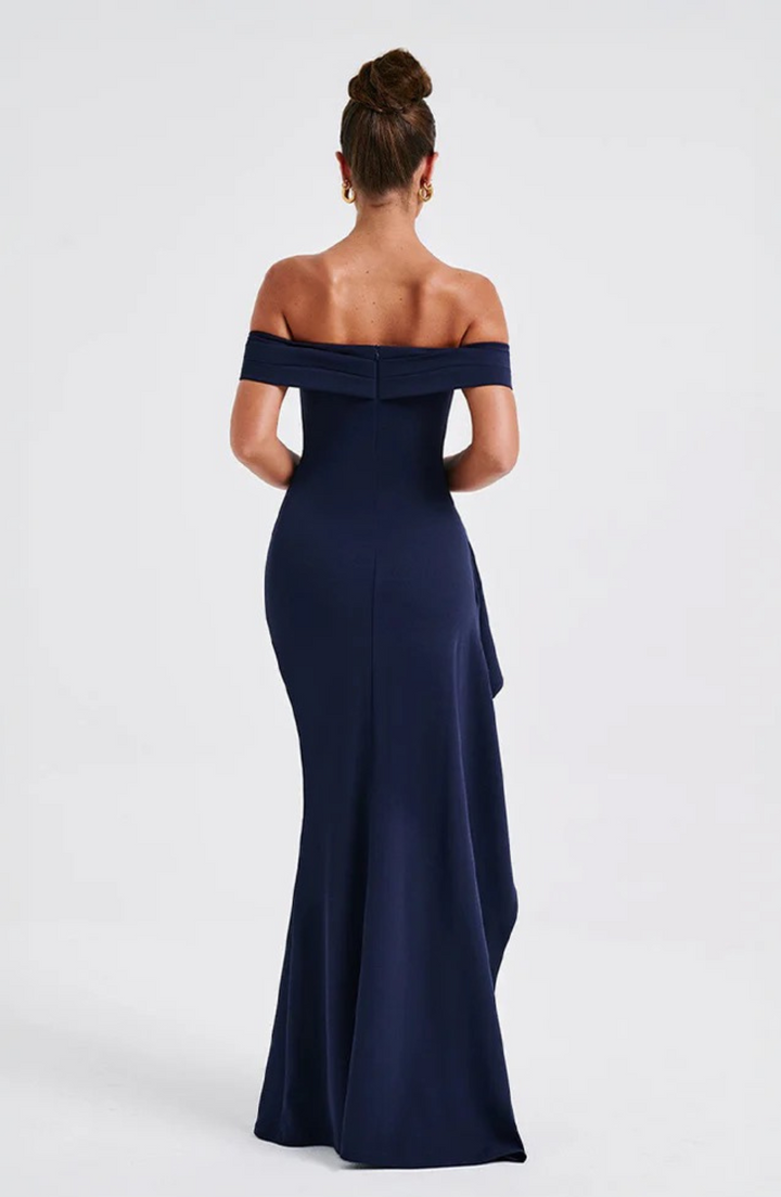 Vintém d'Ouro - Vestido Maxi de Luxo