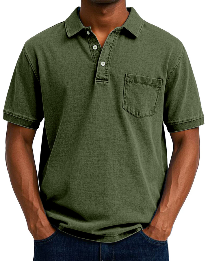 Vintém d'Ouro - Polo Vintage Masculino