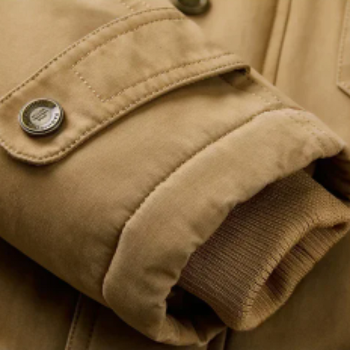 Vintém d'Ouro - Casaco bomber acolchoado elegante