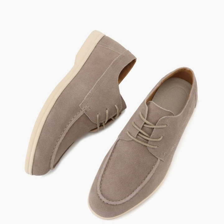 Vintém d'Ouro - Sapatos elegantes de camurça