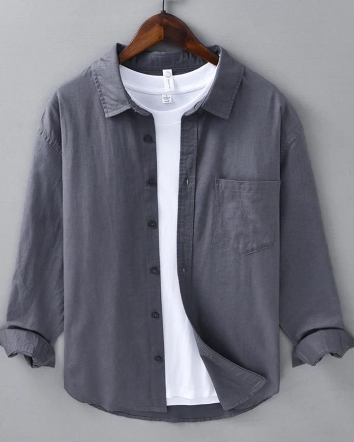 Vintém d'Ouro - Camisa de linho Doha