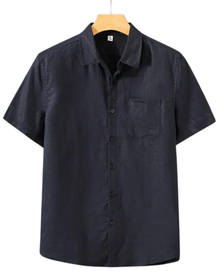 Vintém d'Ouro - Camisa de linho Santorini