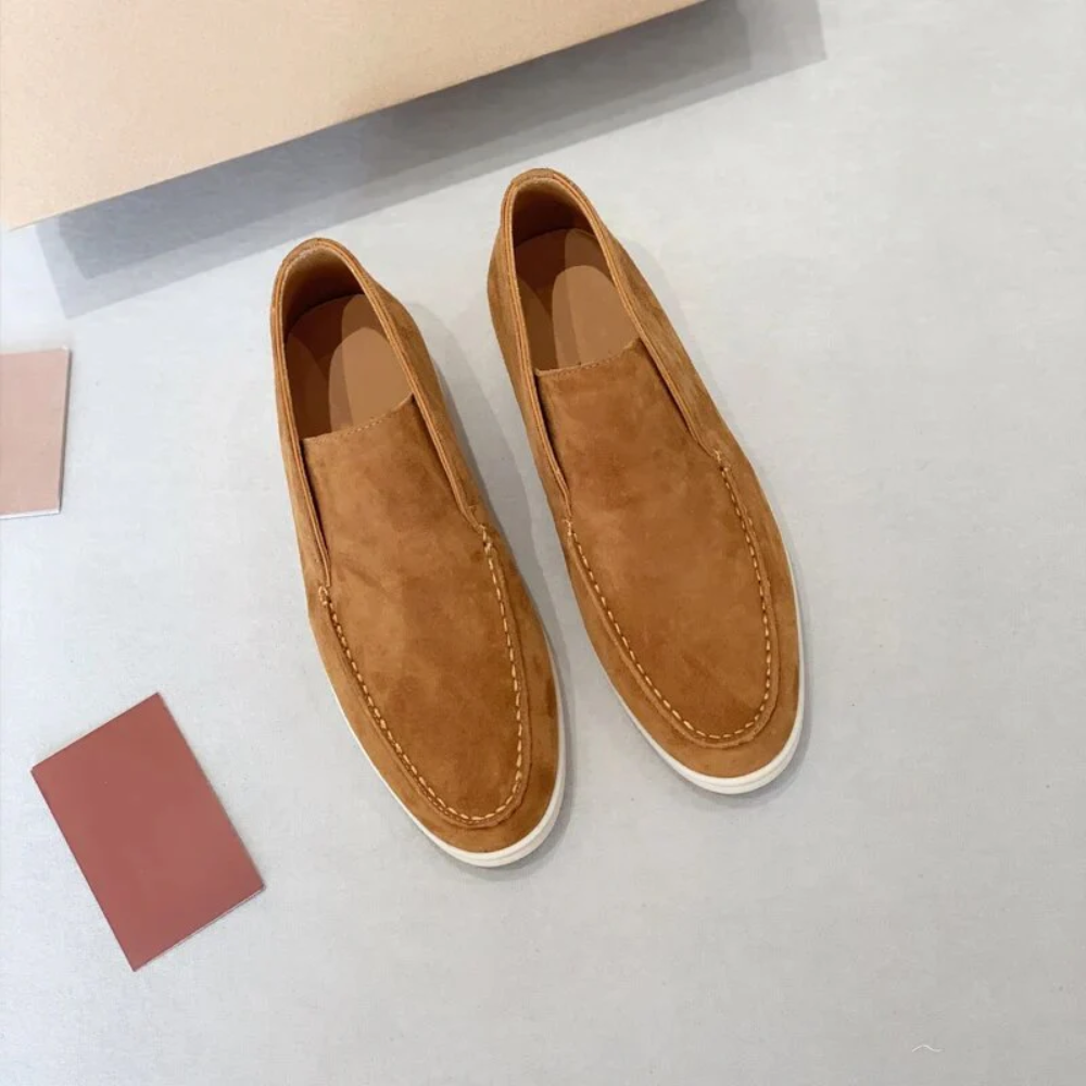 Vintém d'Ouro - Mocassins casuais de camurça