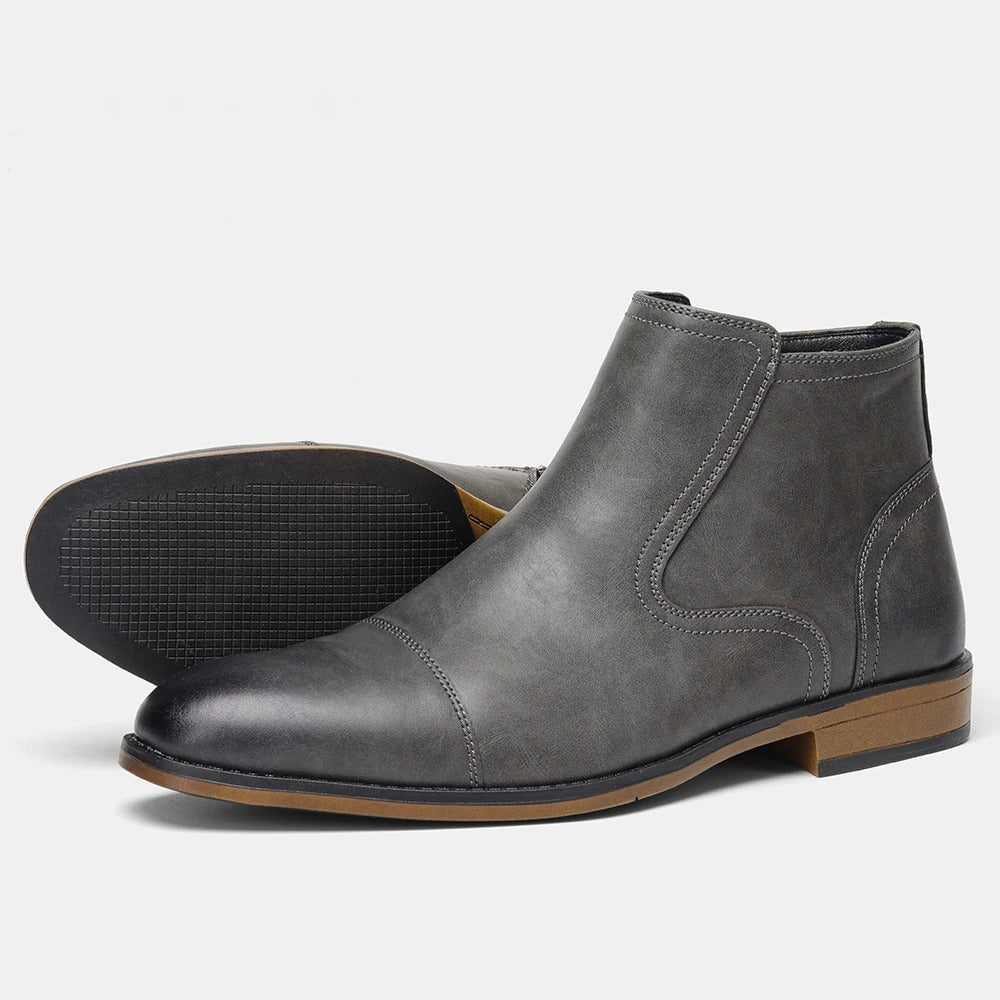 Vintém d'Ouro - Botas Chelsea em couro