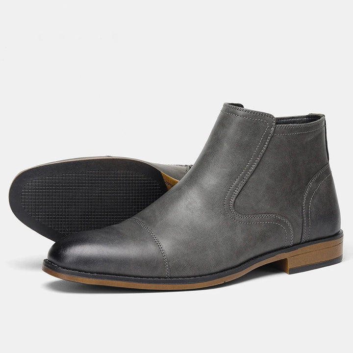 Vintém d'Ouro - Botas Chelsea em couro