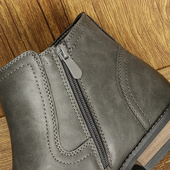 Vintém d'Ouro - Botas Chelsea em couro
