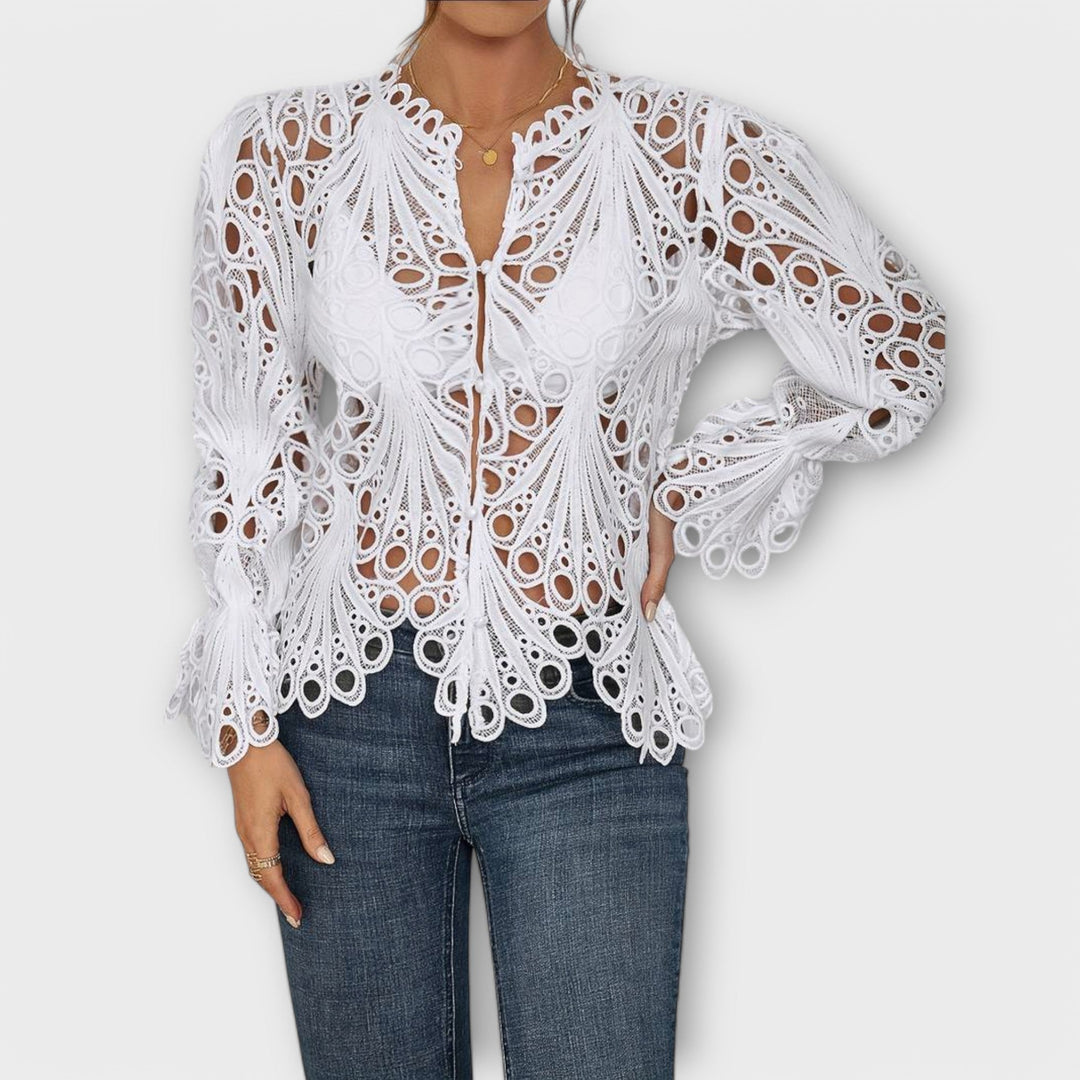 Vintém d'Ouro - Blusa Assimétrica