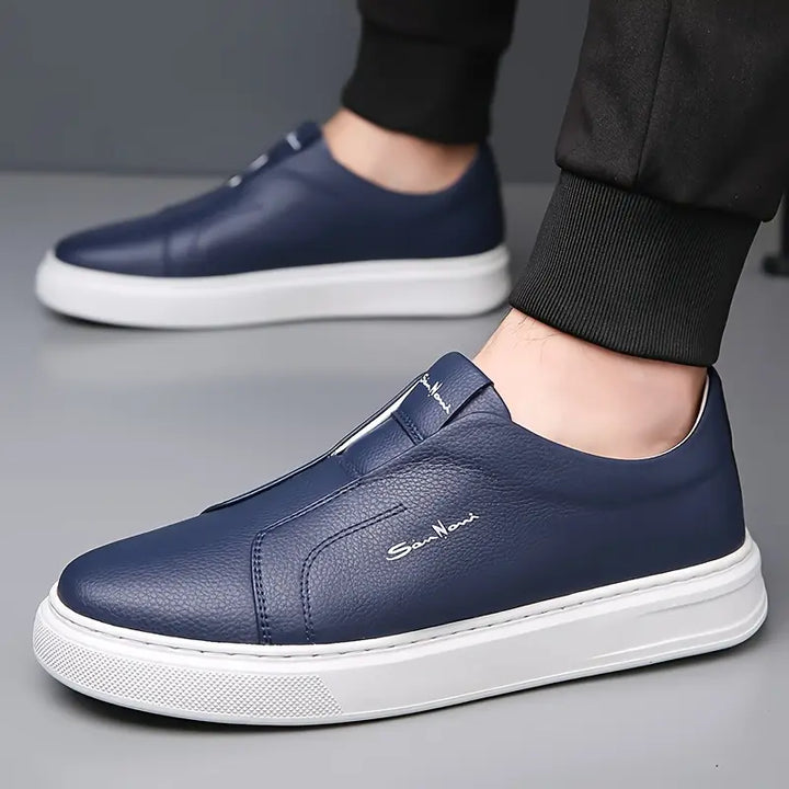 Vintém d'Ouro - Sapatos Slip-On de couro