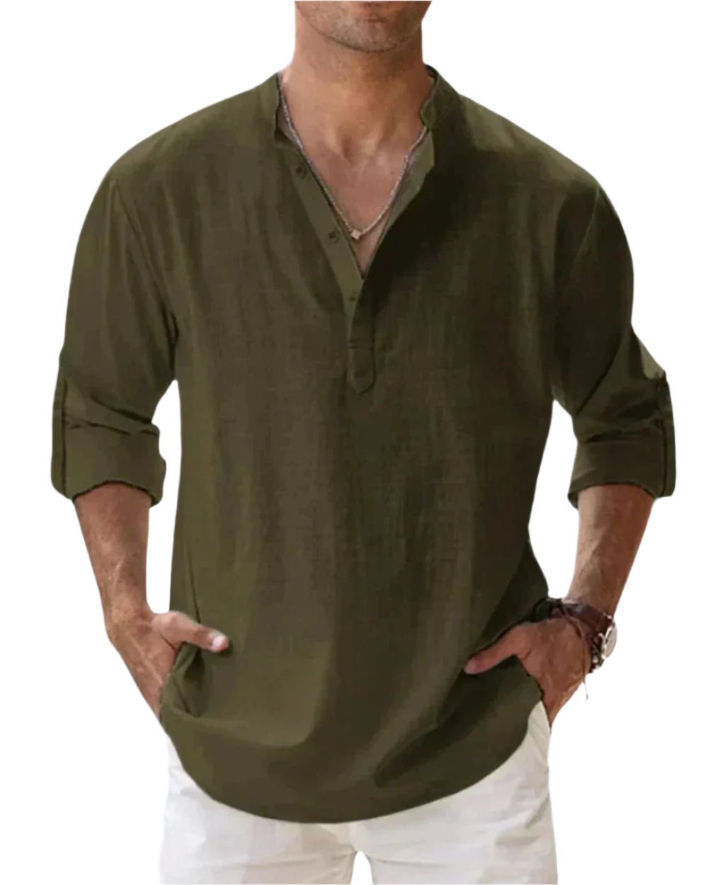 Vintém d'Ouro - Camisa de algodão Fiorenzo
