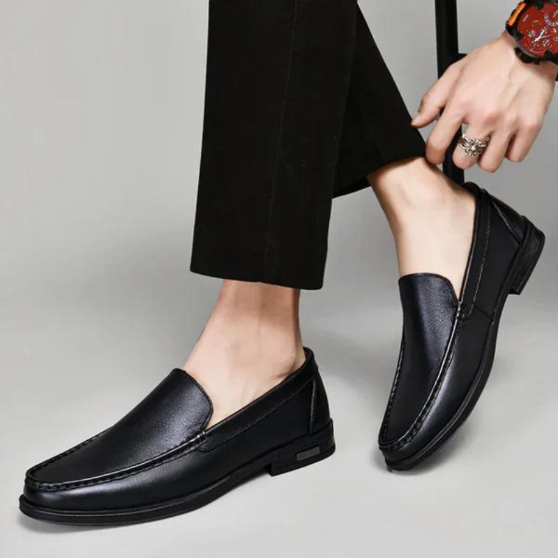 Vintém d'Ouro - Mocassins elegantes em pele