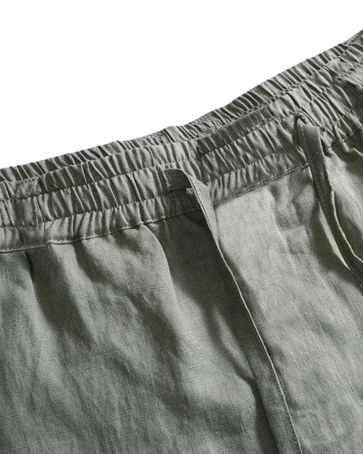Vintém d'Ouro - Pantalona de linho Palm Springs