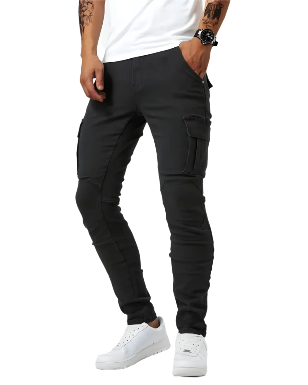 Vintém d'Ouro - Calças Cargo Stretch