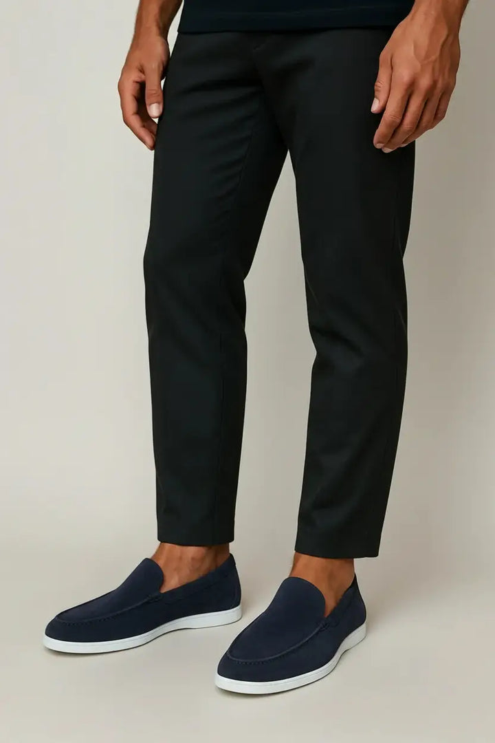 Vintém d'Ouro - Mocassins de camurça elegantes