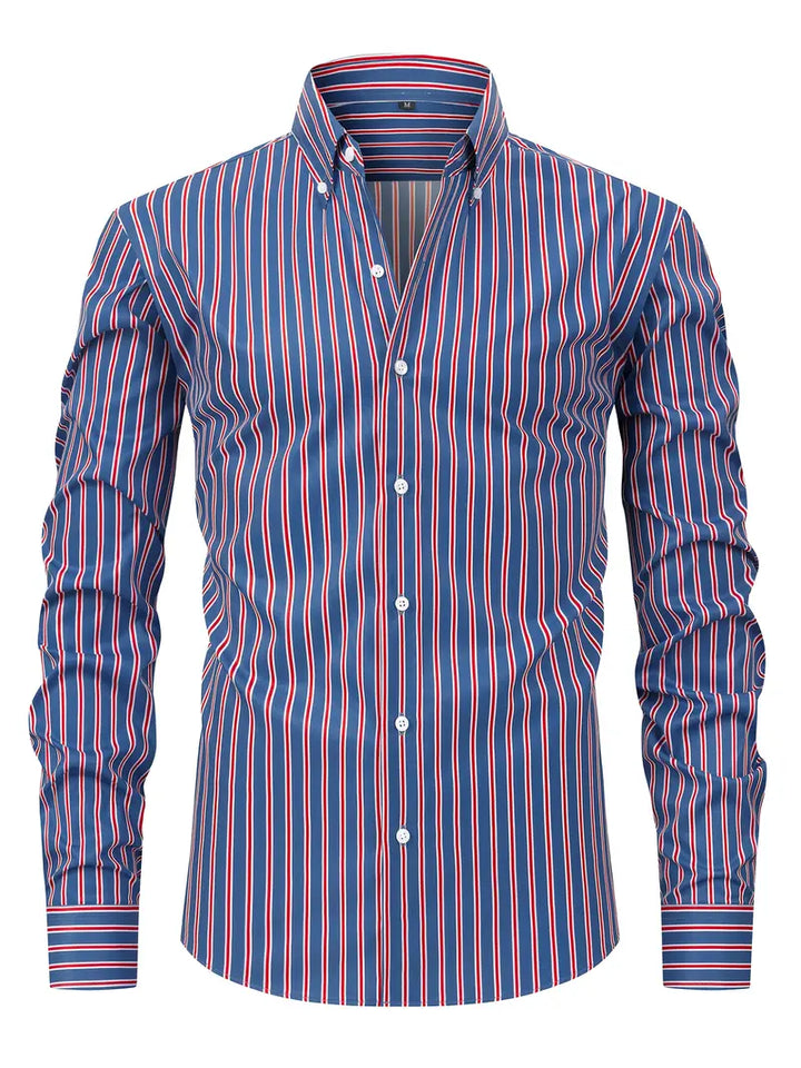 Vintém d'Ouro - Camisa listrada chique