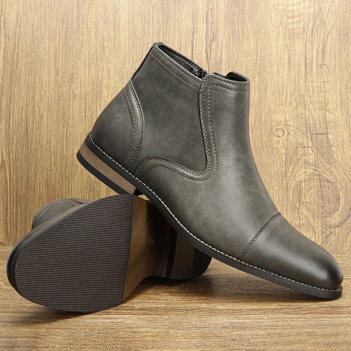 Vintém d'Ouro - Botas Chelsea em couro