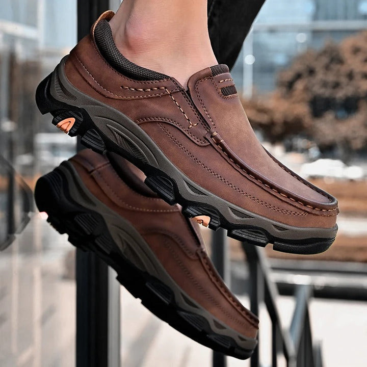 Vintém d'Ouro - Sapatos de couro elegantes