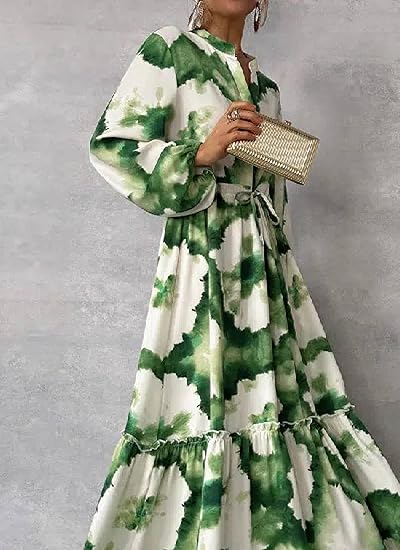 Vintém d'Ouro - Vestido Longo Elegante