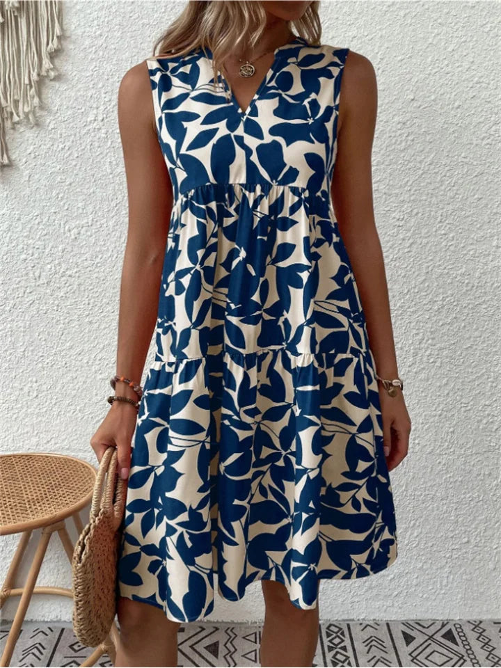 Vintém d'Ouro - Vestido de Verão Floral