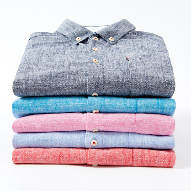 Vintém d'Ouro - Camisa de linho Saint-Tropez