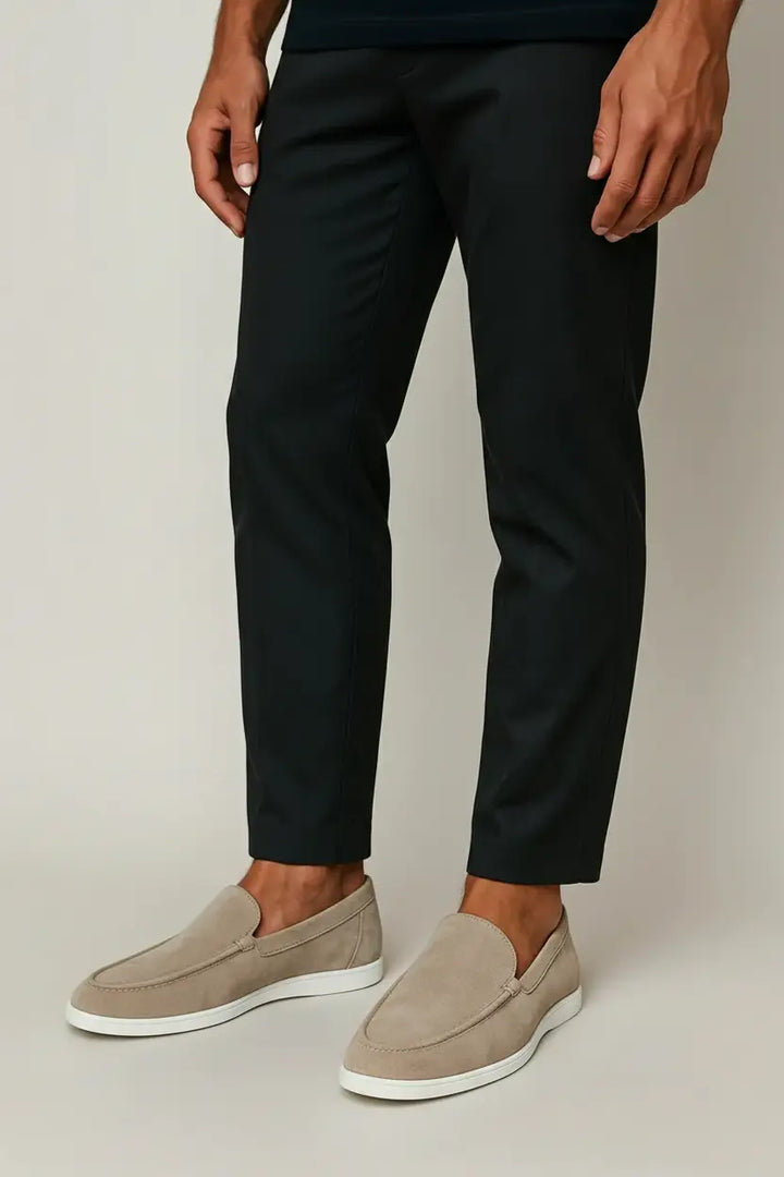 Vintém d'Ouro - Mocassins de camurça elegantes
