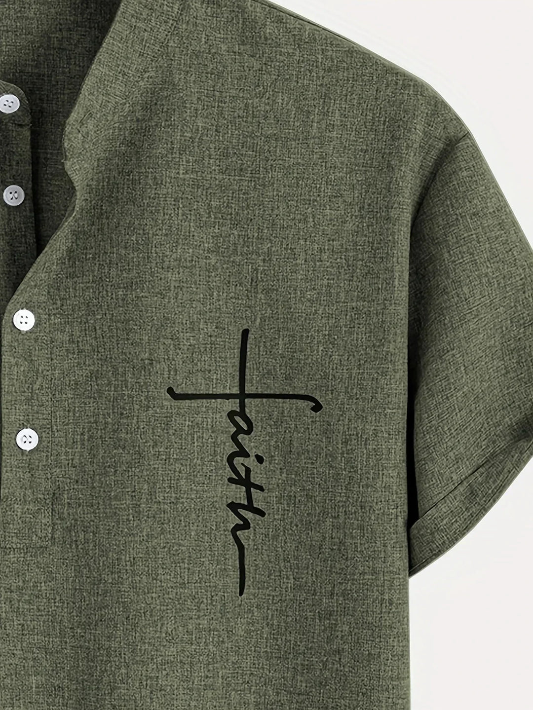 Vintém d'Ouro - Camisa Elegante com Colarinho Moderno