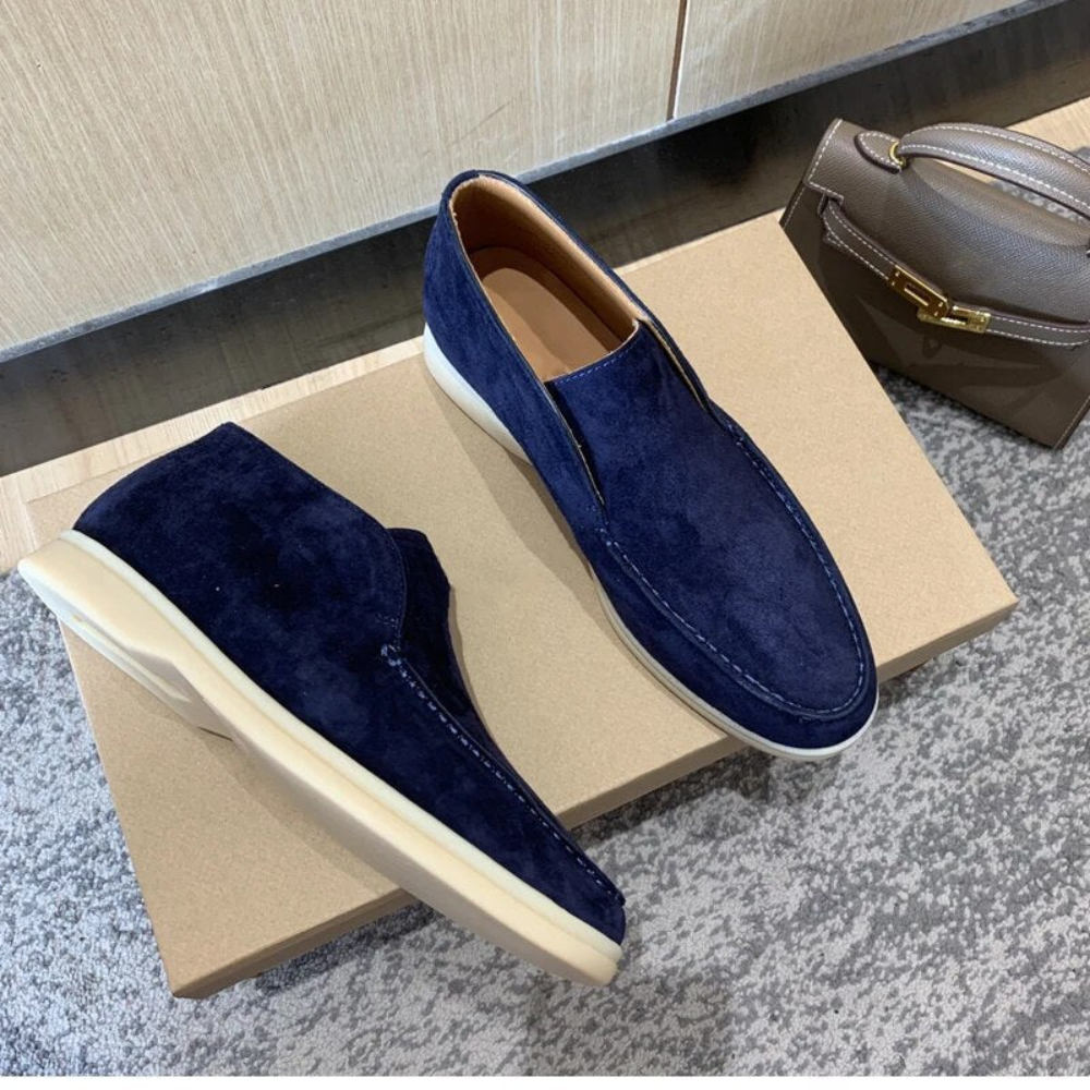 Vintém d'Ouro - Mocassins casuais de camurça