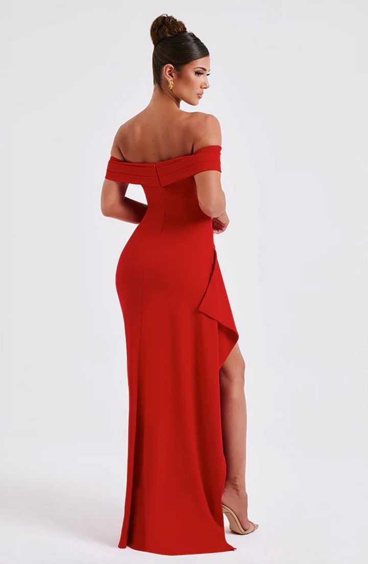 Vintém d'Ouro - Vestido Maxi de Luxo