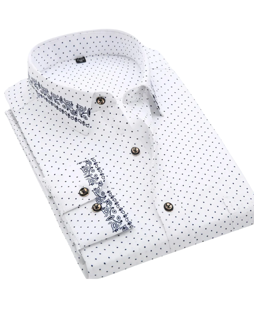 Vintém d'Ouro - Camisa com estampado náutico