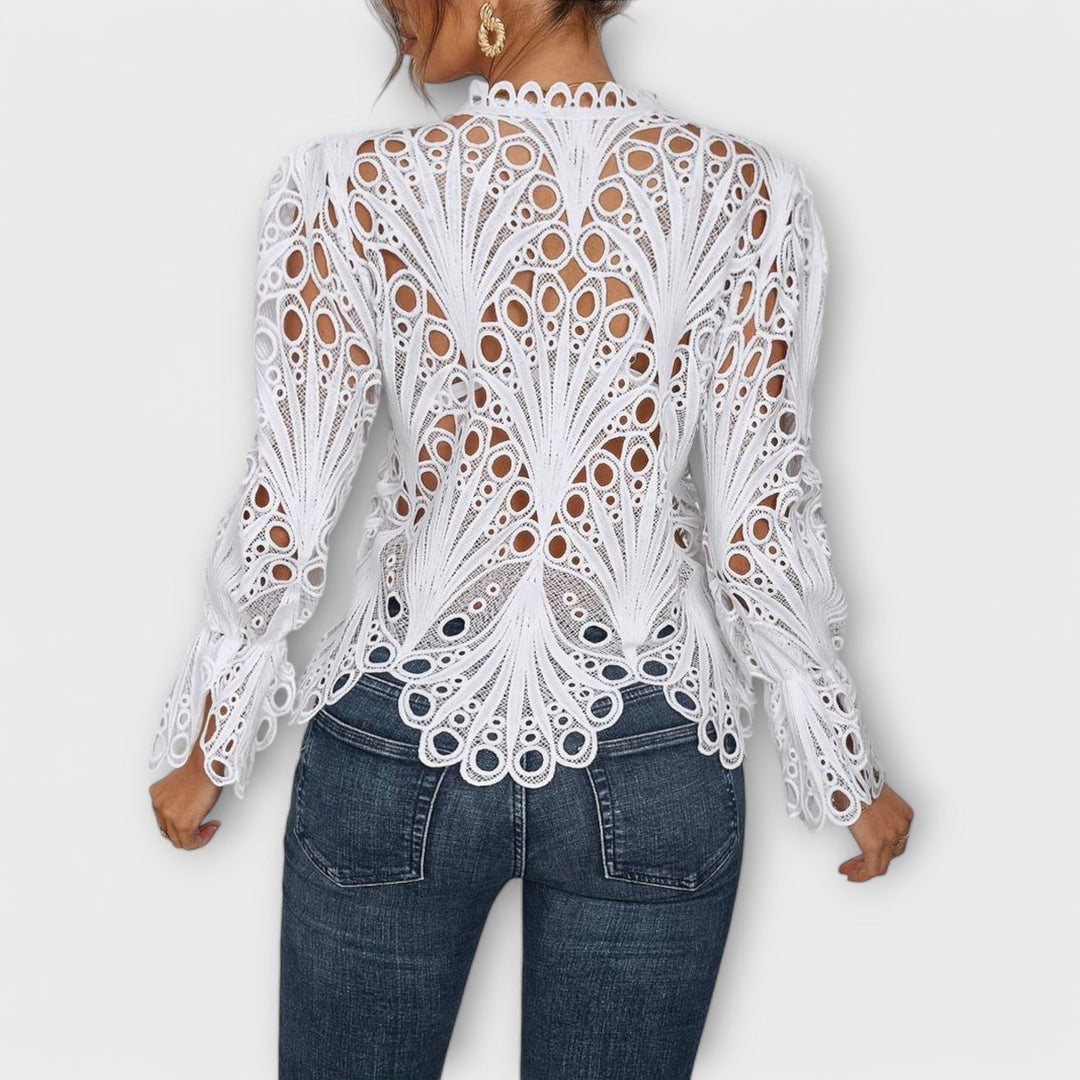 Vintém d'Ouro - Blusa Assimétrica