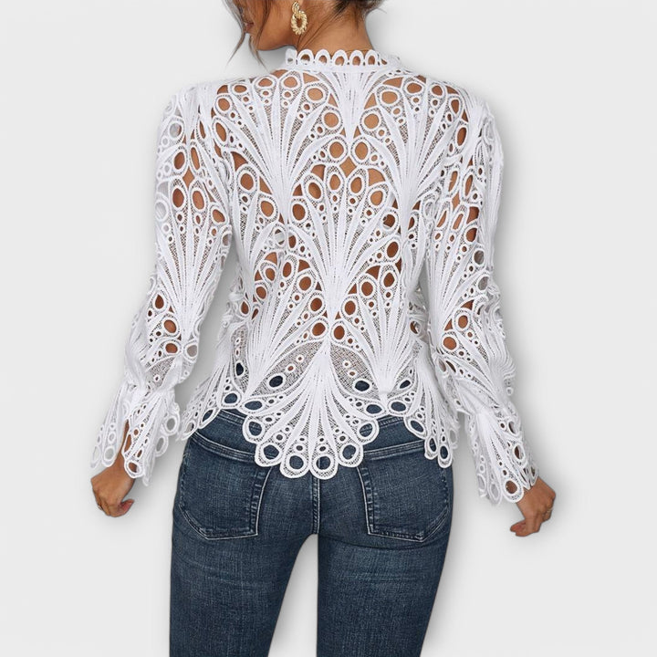 Vintém d'Ouro - Blusa Assimétrica