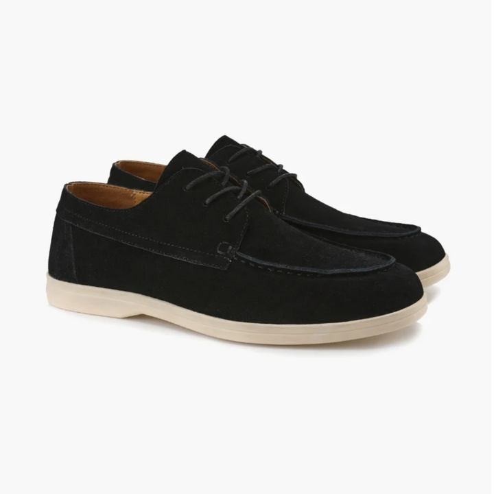 Vintém d'Ouro - Sapatos elegantes de camurça