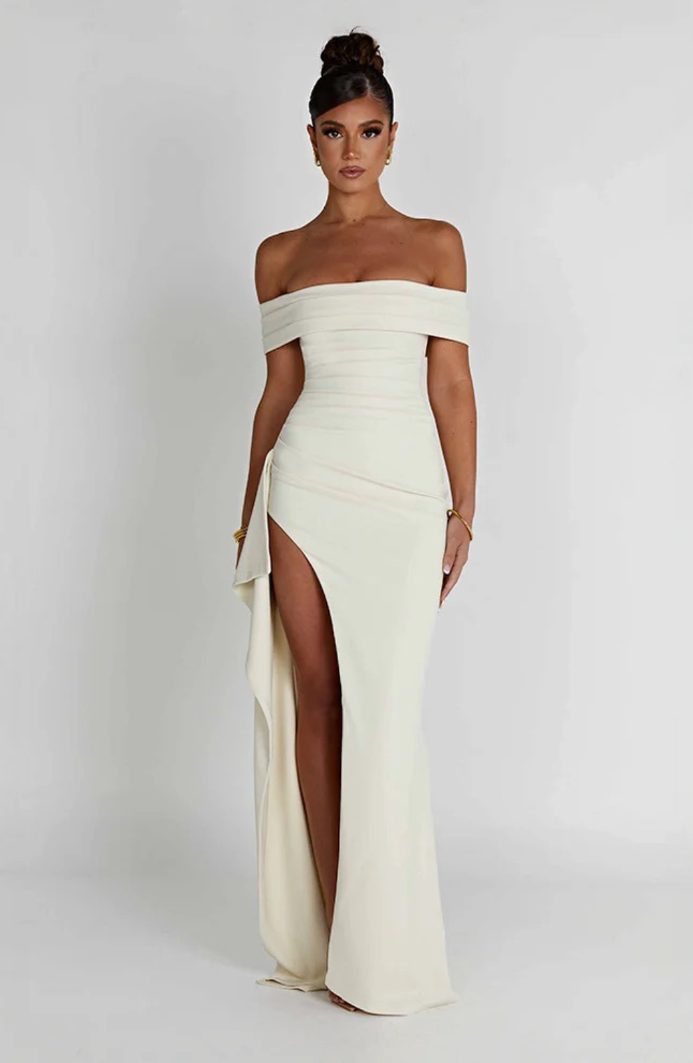 Vintém d'Ouro - Vestido Maxi de Luxo