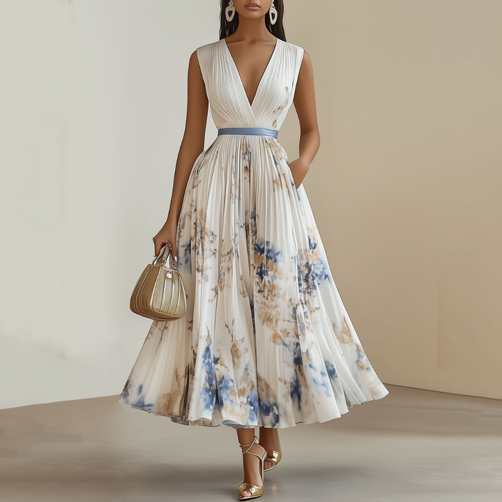 Vintém d'Ouro - Vestido de Cerimônia Floral