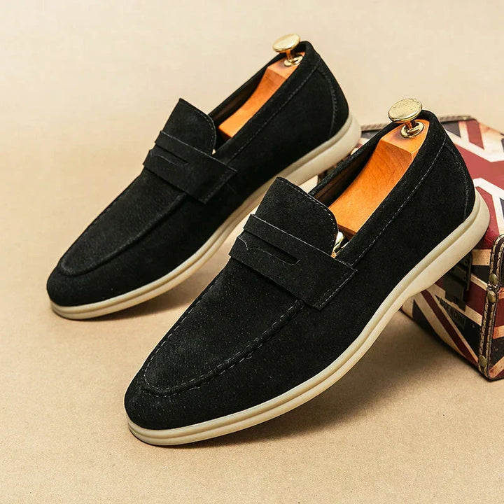 Vintém d'Ouro - Mocassins de camurça Firenze Chic