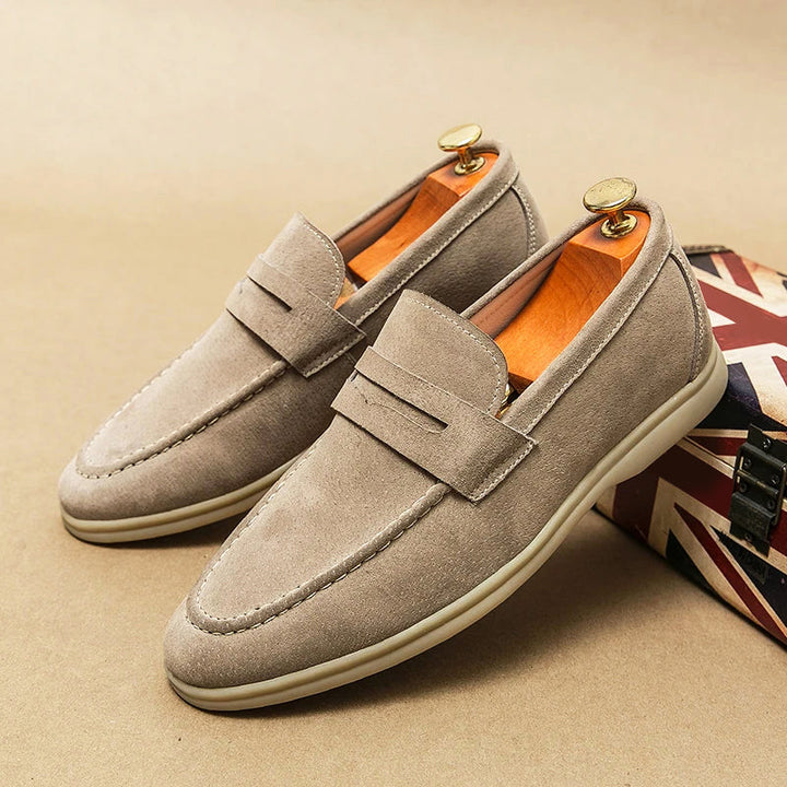Vintém d'Ouro - Mocassins de camurça Firenze Chic