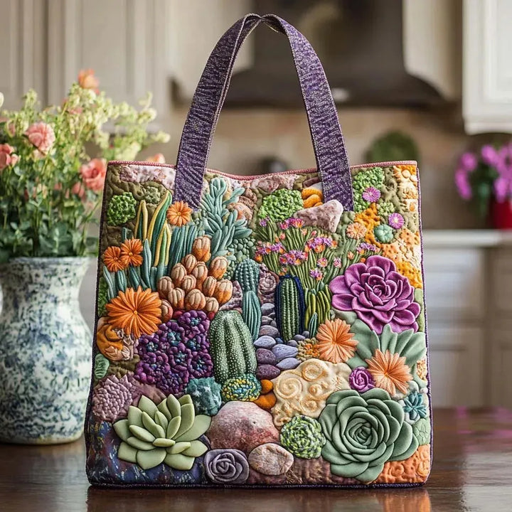 Vintém d'Ouro - Saco Tote Estilo Jardim