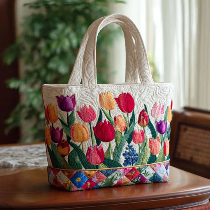 Vintém d'Ouro - Saco Tote Acolchoado