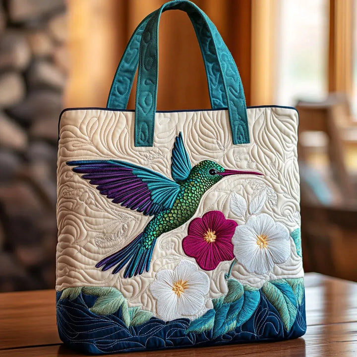 Vintém d'Ouro - Saco Tote Acolchoado com Design Elegante