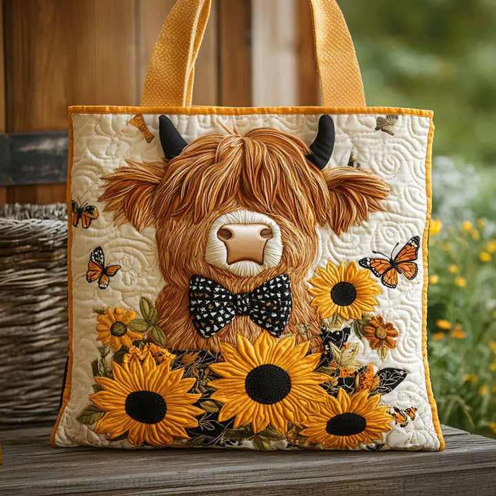 Vintém d'Ouro - Saco Tote Acolchoado Decorativo