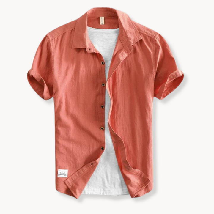 Vintém d'Ouro - Camisa de verão em linho