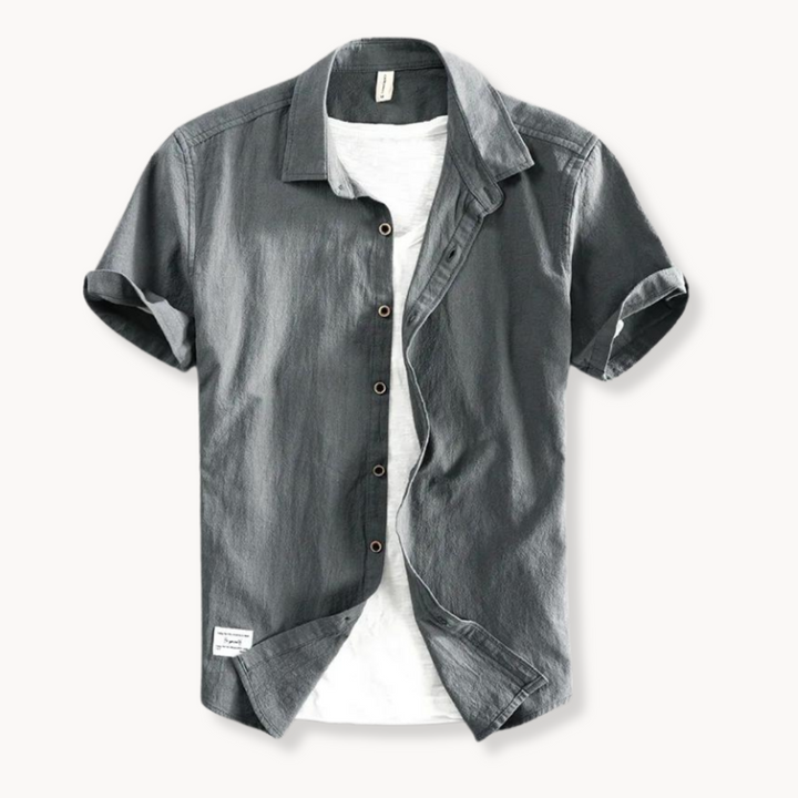 Vintém d'Ouro - Camisa de verão em linho