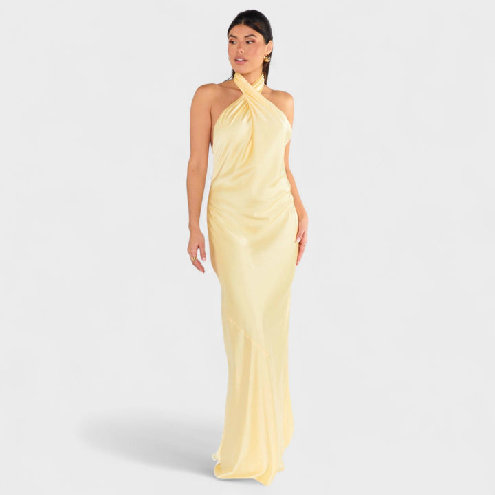 Vintém d'Ouro - Vestido Halter Edição Limitada