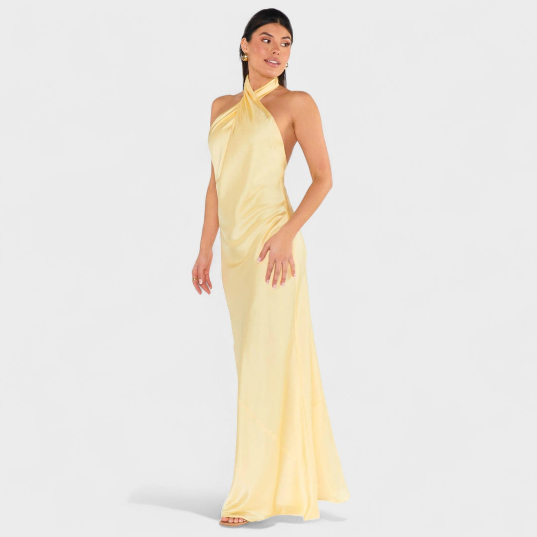 Vintém d'Ouro - Vestido Halter Edição Limitada
