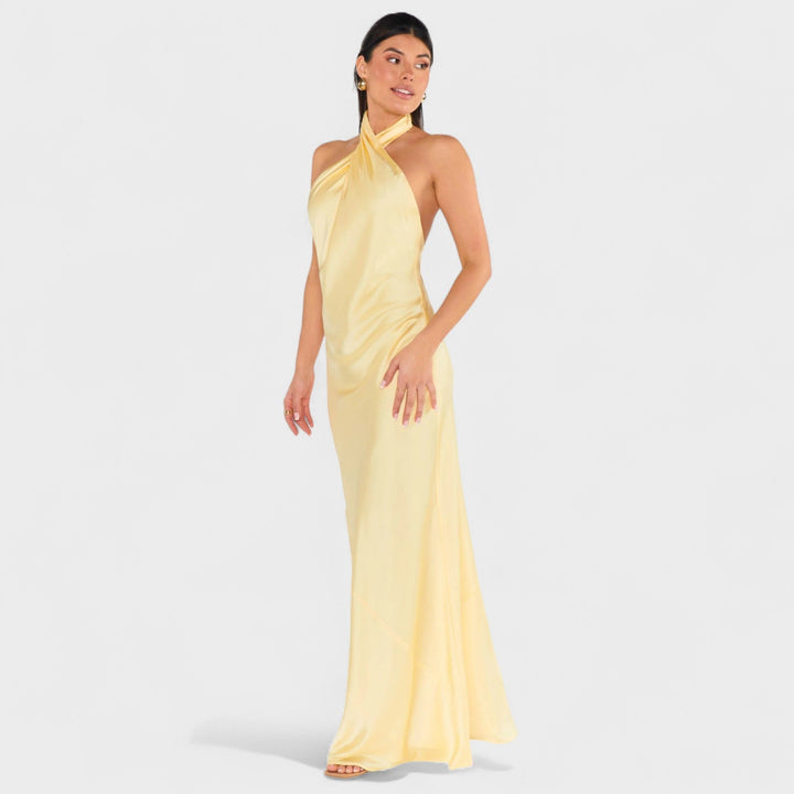 Vintém d'Ouro - Vestido Halter Edição Limitada