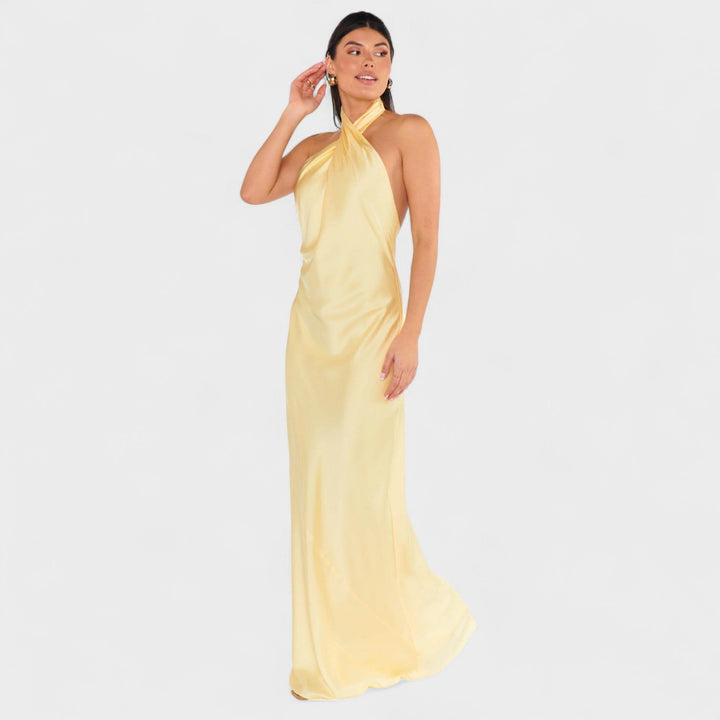 Vintém d'Ouro - Vestido Halter Edição Limitada