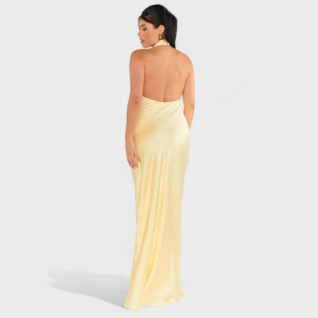 Vintém d'Ouro - Vestido Halter Edição Limitada