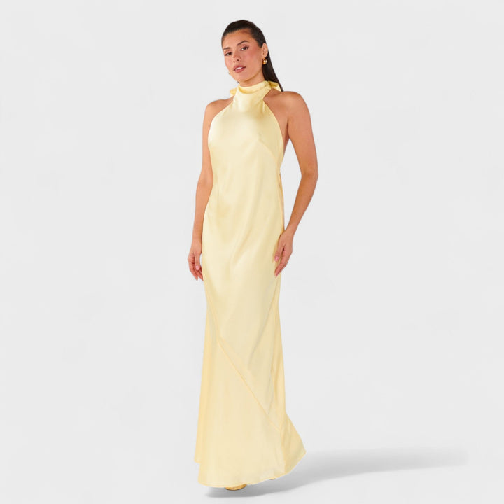 Vintém d'Ouro - Vestido com laço de cetim