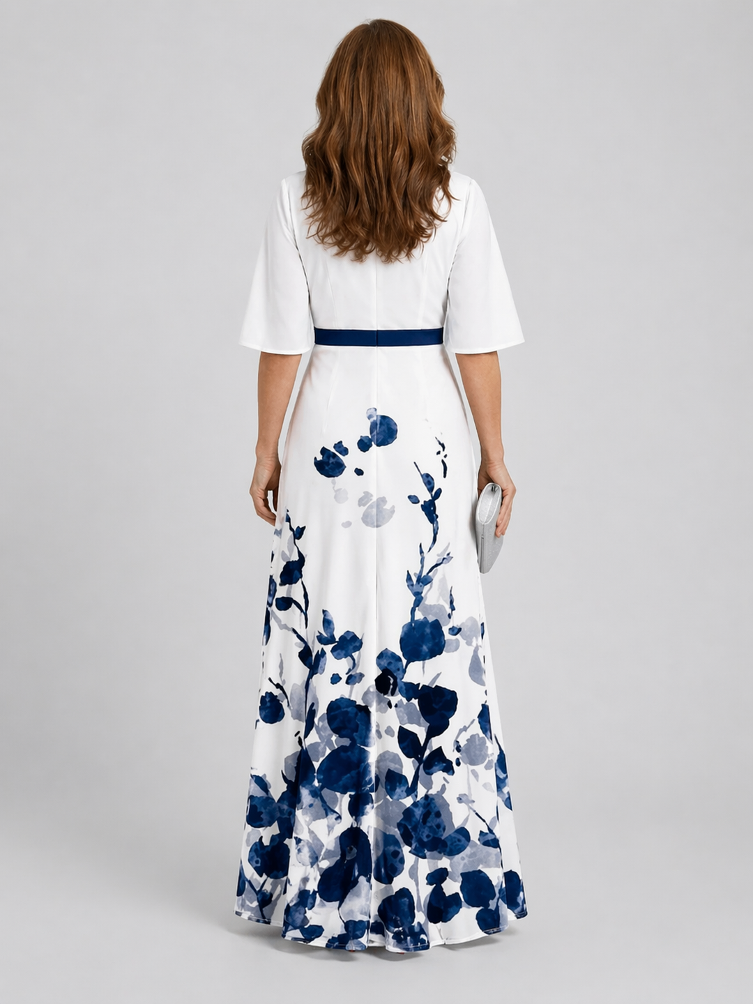 Vintém d'Ouro - Vestido Maxi Flutuante Floral