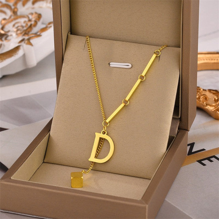 Vintém d'Ouro - Colar de Inicial Personalizada